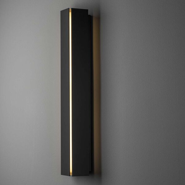 Gallery Black Integrated LED Wall Sconce, image 4
