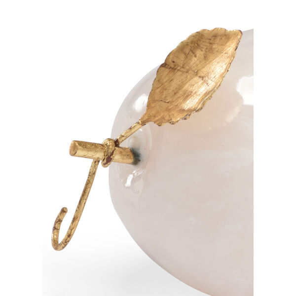 White and Gold Pear Home Decor, image 2