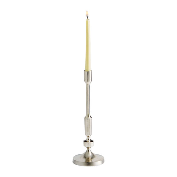 Nickel Small Cambria Candleholder, image 1
