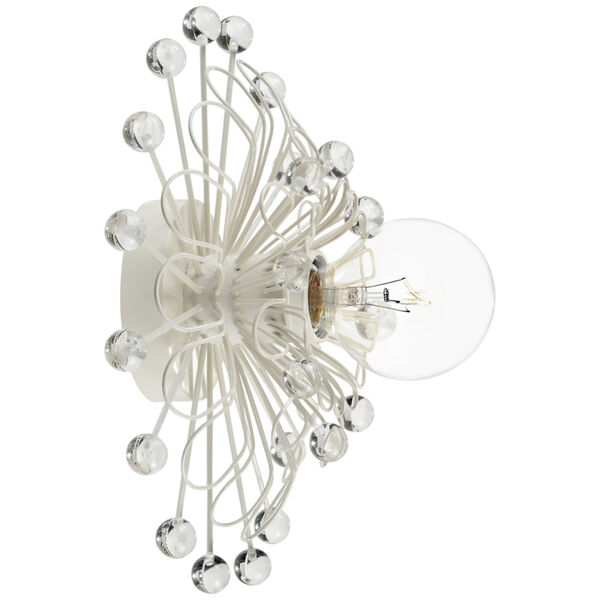 Keaton Wire Floral Sconce in Light Cream by kate spade new york, image 1