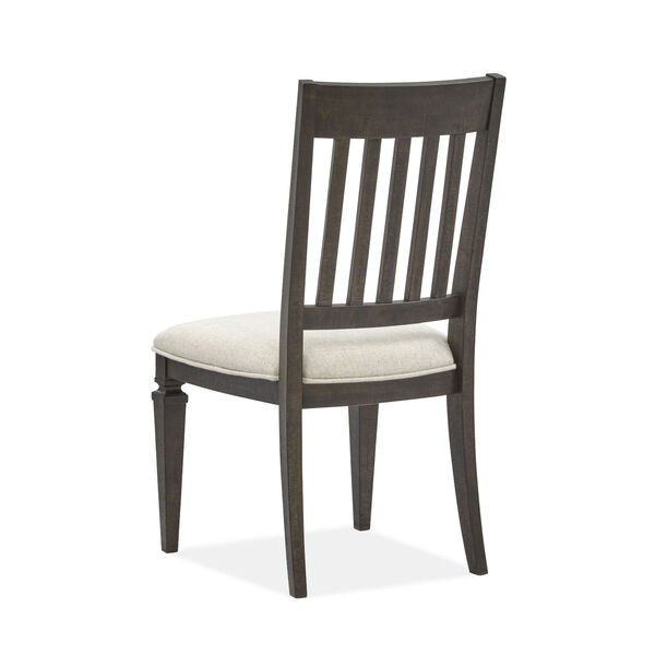 Calistoga Brown Dining Side Chair with Upholstered Seat, image 2