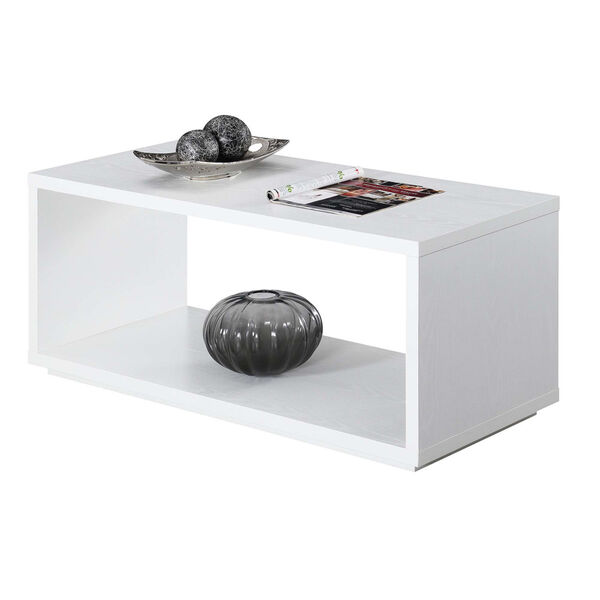 Northfield White 18-Inch Coffee Table, image 2