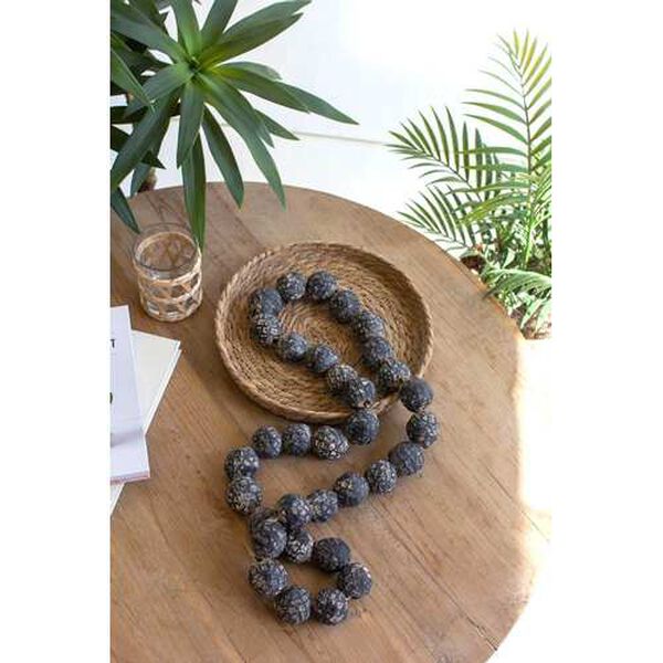 Ceramic Black Clay Tabletop Beads, image 1