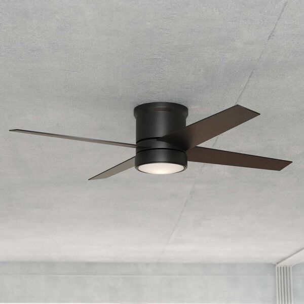 Erie Black Integrated LED Ceiling Fan with Remote, image 2