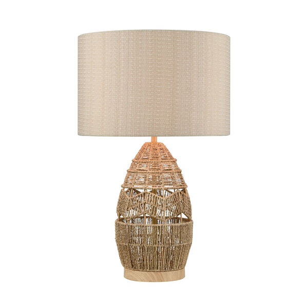 Husk Natural One-Light Table Lamp, image 1