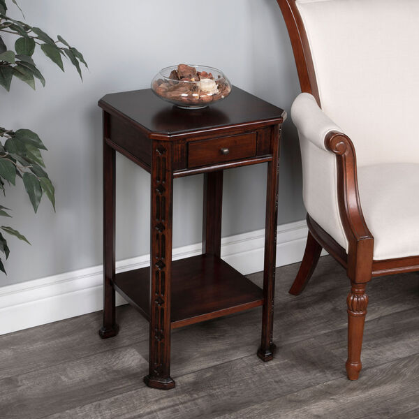 Moyer Cherry Accent Table , image 1