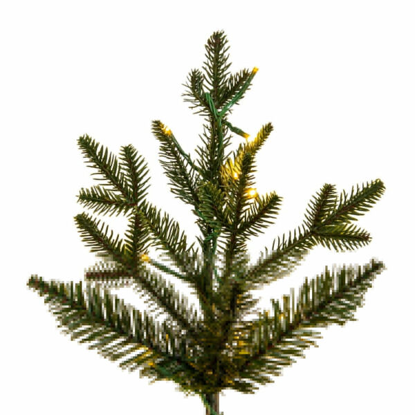 Kamas Fraser Fir Green 6.5 Ft. x 40 In. Artificial Christmas Tree with LED Color Changing Lights, image 3