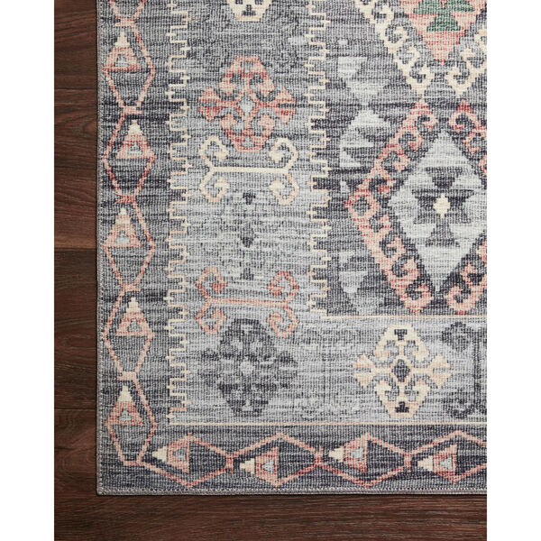 Zion Grey Multicolor Rectangular: 8 Ft. 6 In. x 11 Ft. 6 In. Rug, image 6