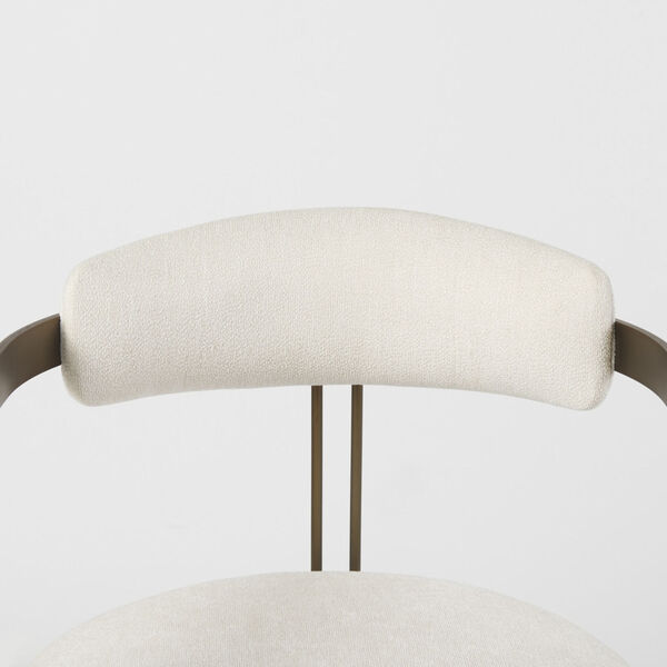 Hoskins Cream and Gold Dining Chair, image 6