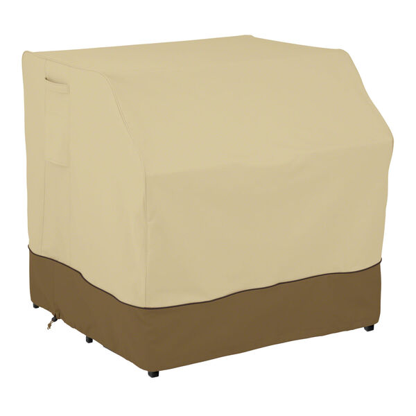 Ash Beige and Brown Outdoor Bar Set Cover, image 1