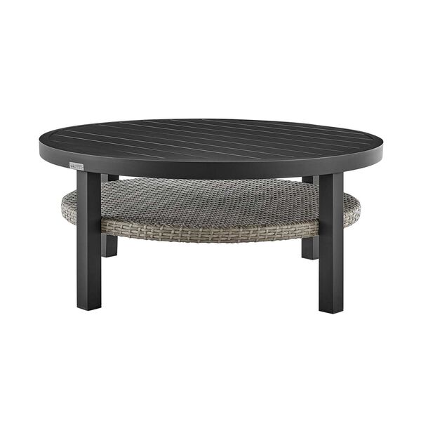 Aileen Black Outdoor Coffee Table, image 1
