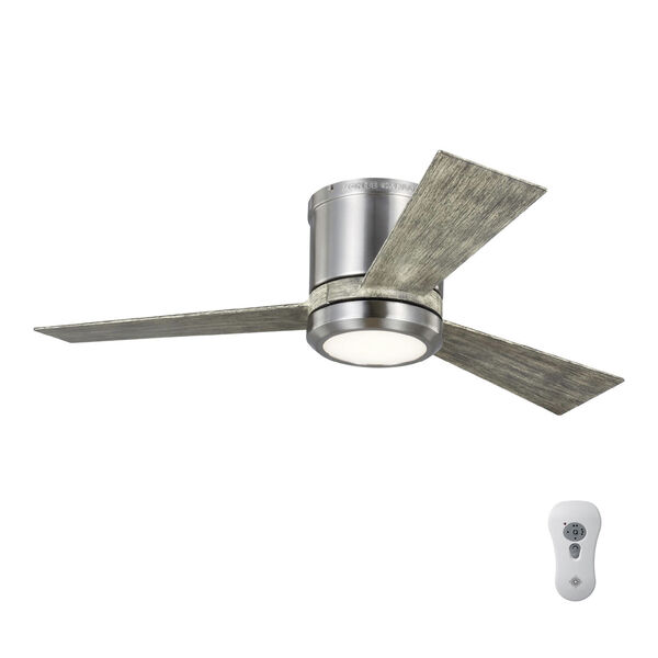 Clarity Brushed Steel 42-Inch LED Ceiling Fan, image 2