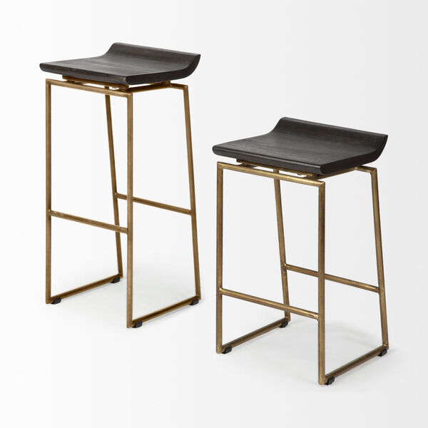 Givens Brown Bar Height Stool, image 6