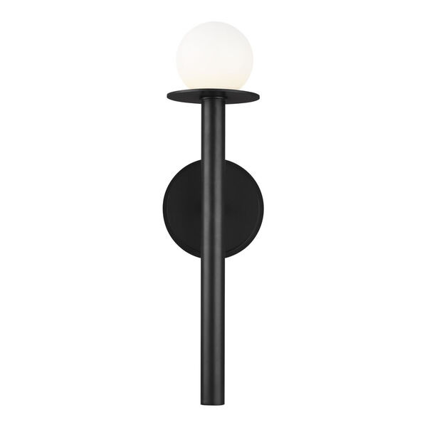 Nodes Midnight Black 5-Inch One-Light Wall Sconce, image 1