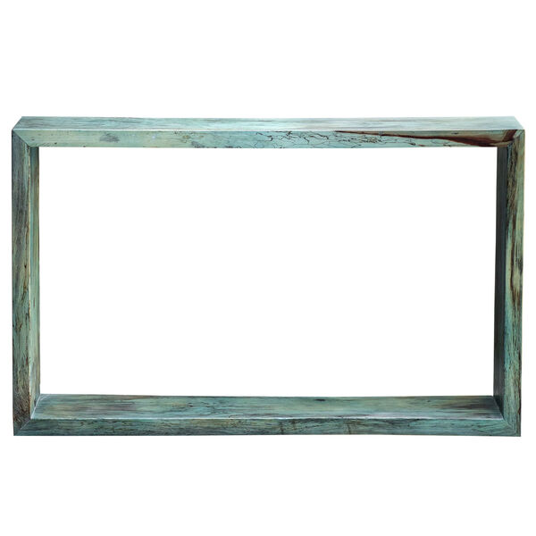 Teo Caribbean Blue and Green Console Table, image 1