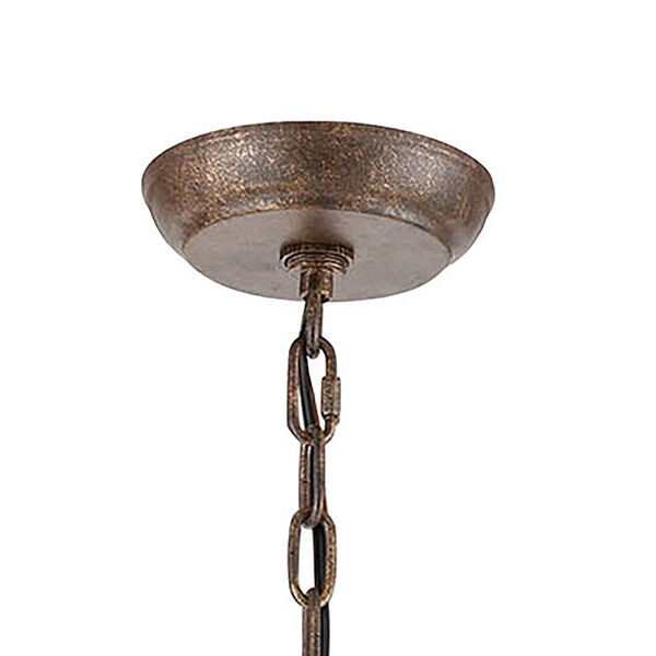 Crislett Sunglow Bronze Five-Light Chandelier, image 3