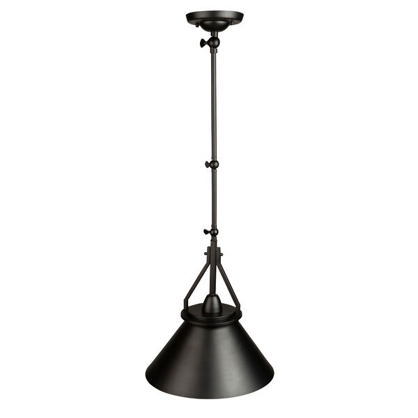 Brydon Black 14-Inch One-Light Convertible Wall Sconce, image 5