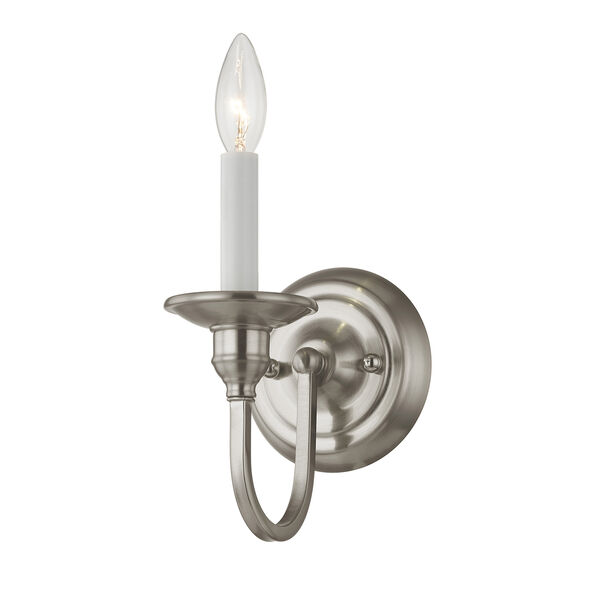 Cranford Brushed Nickel One Light Wall Sconce, image 5