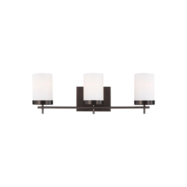 Zire Brushed Oil Rubbed Bronze Three-Light Wall Sconce, image 2