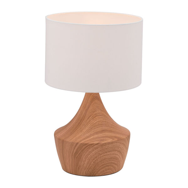 Kelly White and Brown One-Light Table Lamp, image 3