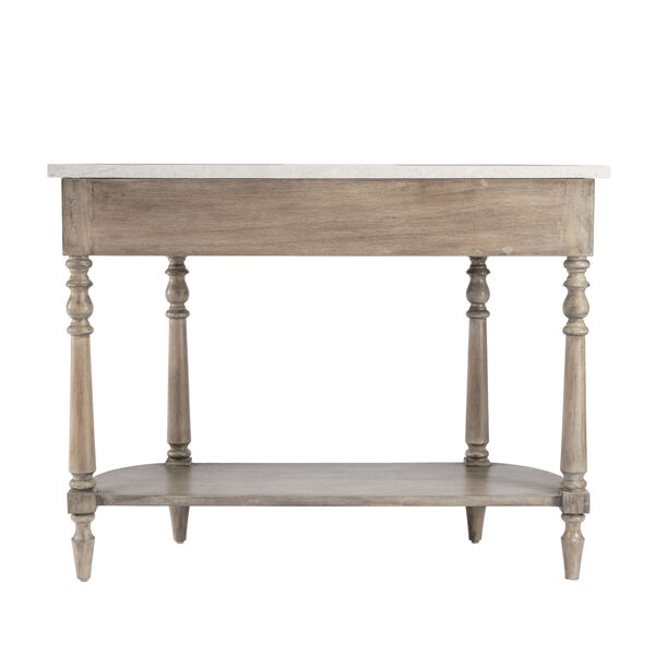 Danielle Light Brown Marble Console Table, image 6