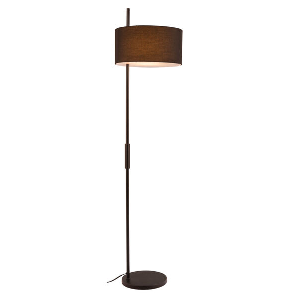Lonte Black One-Light Floor Lamp, image 3