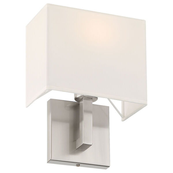 Mid Town Silver Rectangular One-Light LED Wall Sconce, image 5