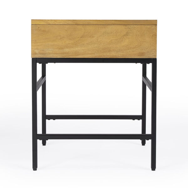 Hans Natural One Drawer End Table, image 5