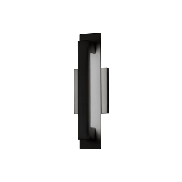 Catalina Matte Black ADA LED Outdoor Wall Sconce, image 1