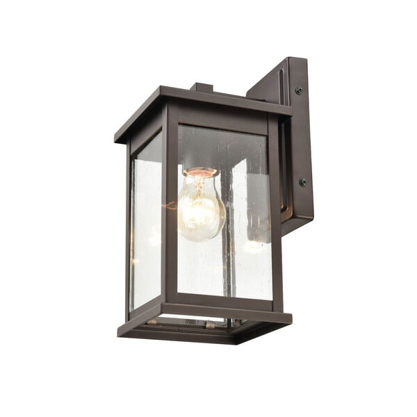 Bowton Powder Coat Bronze Six-Inch One-Light Outdoor Wall Sconce, image 4