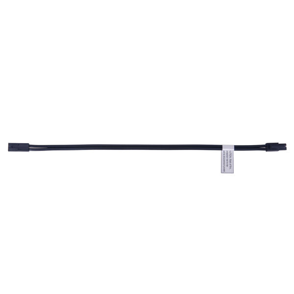 Black 12-Inch Connector Cord, image 1