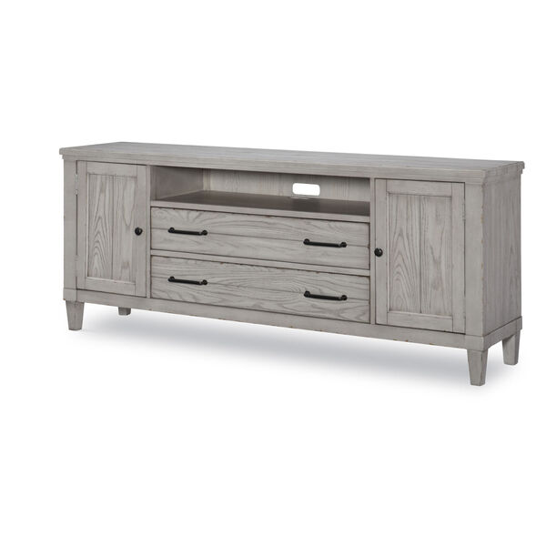 Belhaven Weathered Plank Entertainment Console, image 1