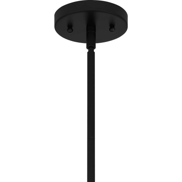 Asher Matte Black One-Light Mini Pendant, image 6