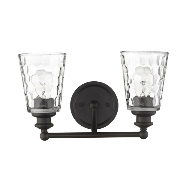 Mae Oil-Rubbed Bronze Two-Light Bath Vanity, image 3