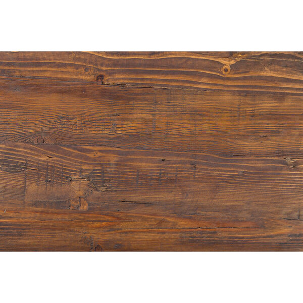Dawn Rustic Mahogany Reclaimed Pine Counter Stool, image 4
