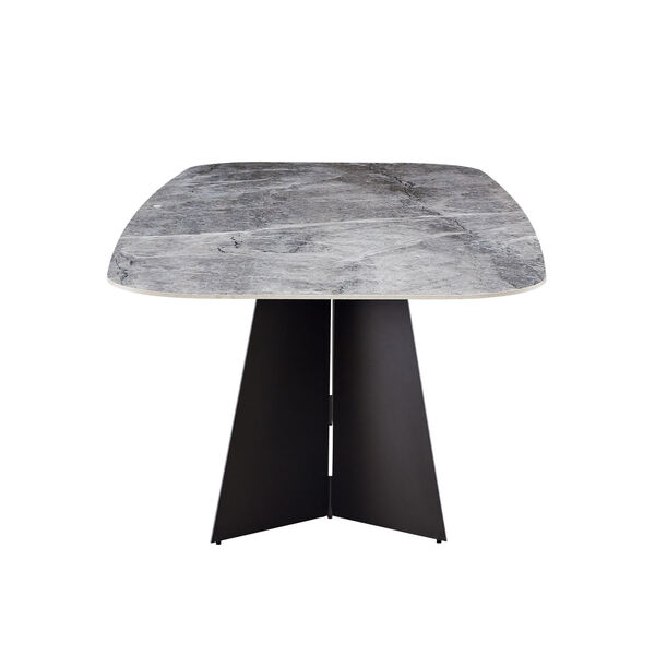 Lizarte Gray 94-Inch Dining Table, image 3