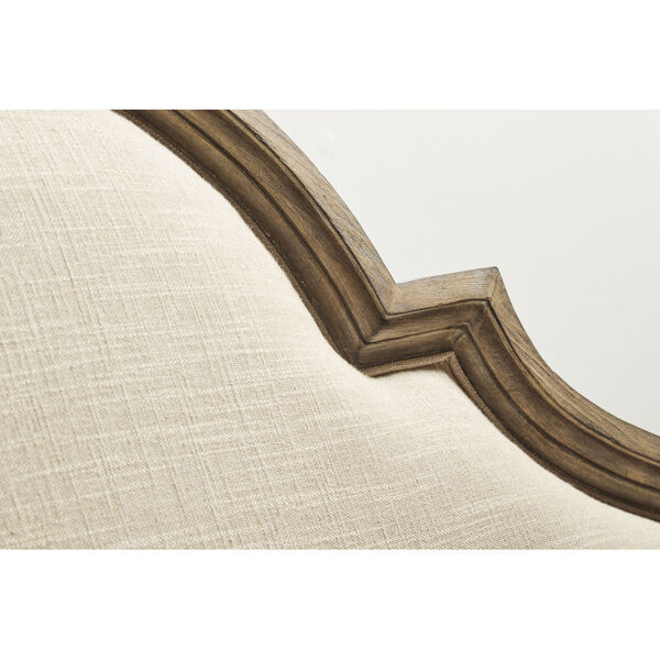 Architrave Brown Upholstered  Panel Bed, image 4