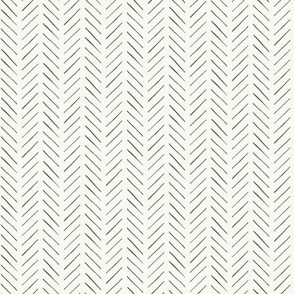 Magnolia Home Black Pick-Up Sticks Peel and Stick Wallpaper – SAMPLE SWATCH ONLY, image 1