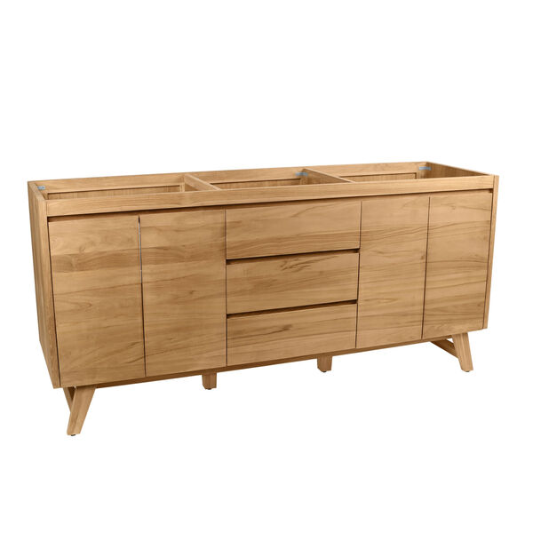 Coventry 72 inch Vanity Only in Natural Teak, image 2