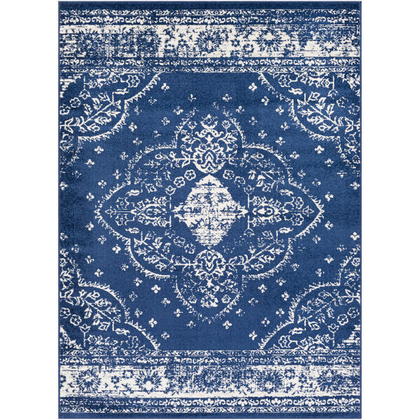 Chester Dark Blue Rectangle 7 Ft. 10 In. x 10 Ft. 3 In. Machine Woven Rug, image 1