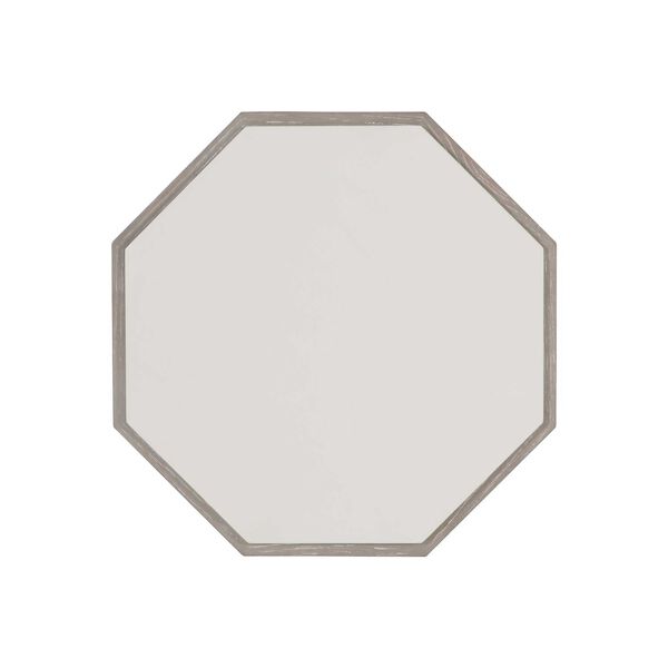 Avenue White and Gray Truffle Accent Table, image 2