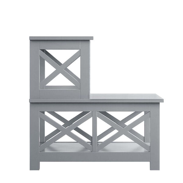 Oxford Gray 24-Inch Chairside End Table, image 4