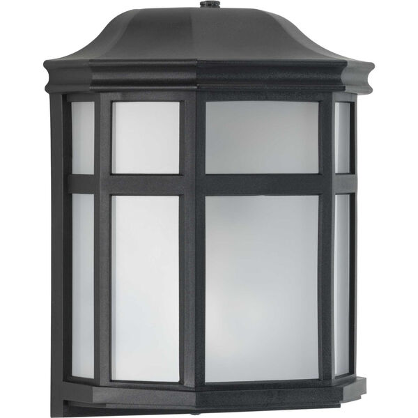 P560283-031-PC: Milford Textured Black One-Light Outdoor Wall Sconce, image 1