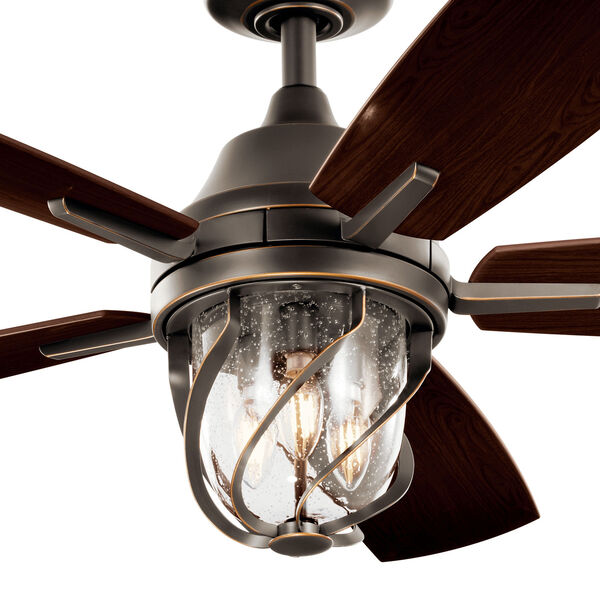 Lydra Olde Bronze 52-Inch Integrated LED Ceiling Fan, image 5