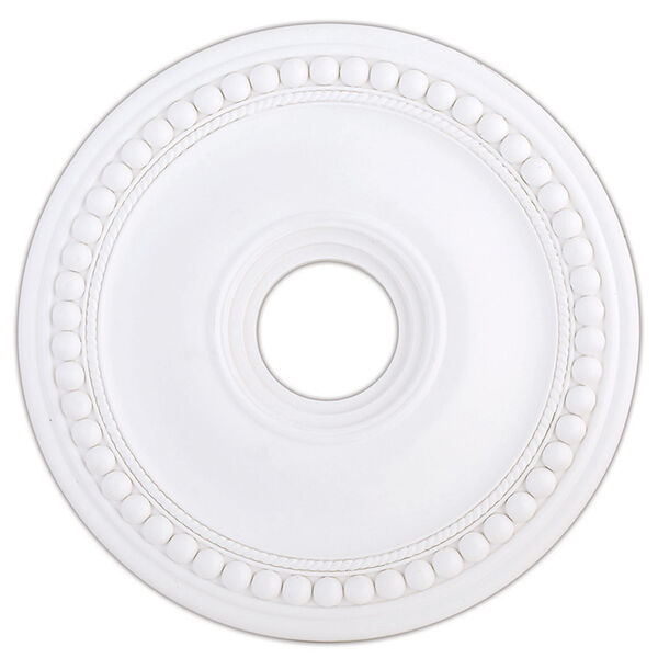 Wingate White 20-Inch Ceiling Medallion, image 1