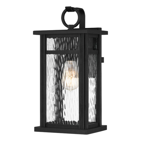Moira Earth Black Eight-Inch One-Light Outdoor Wall Mount, image 1