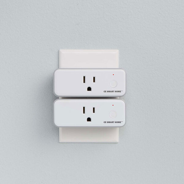 CE Smart Home White Plug-In Smart Outlet, image 5