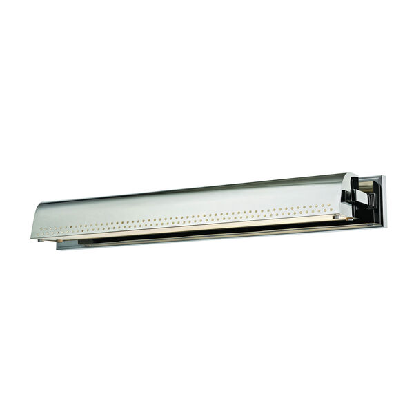Garfield Polished Nickel 26-Inch LED Picture Light, image 1