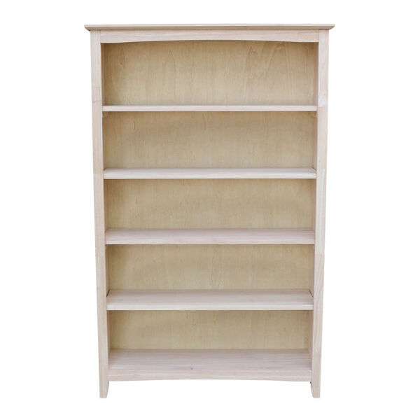 Shaker Natural 38 x 60-Inch Bookcase, image 2