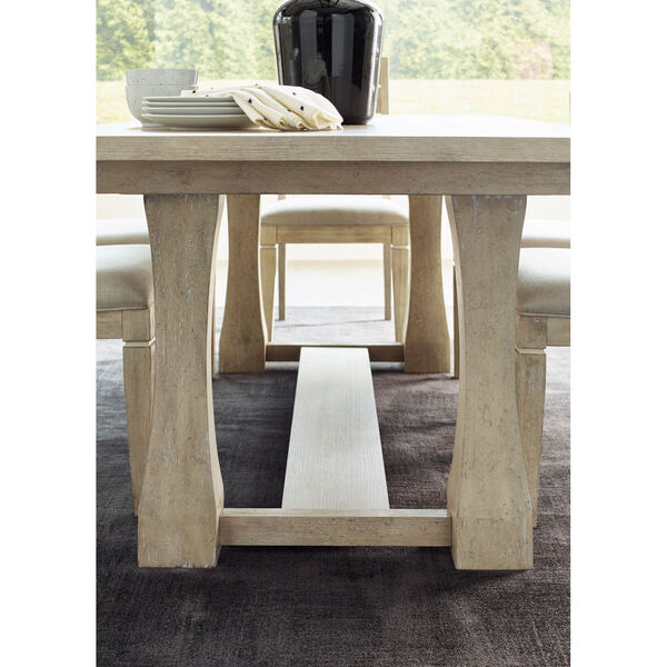 Milano by Rachael Ray Sandstone Trestle Table, image 4